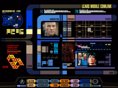 Star Trek PADD for iPad