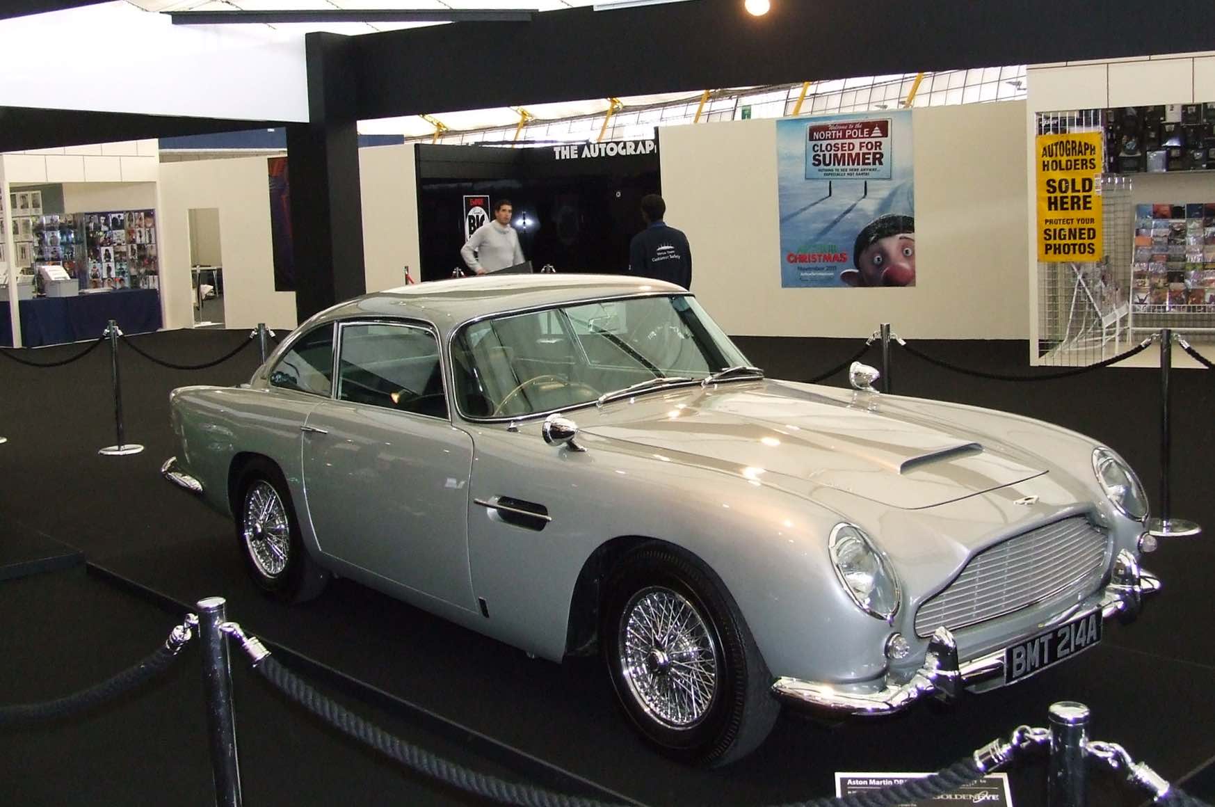 James Bond’s Aston Martin DB5 is the greatest movie car ever, according to Brits