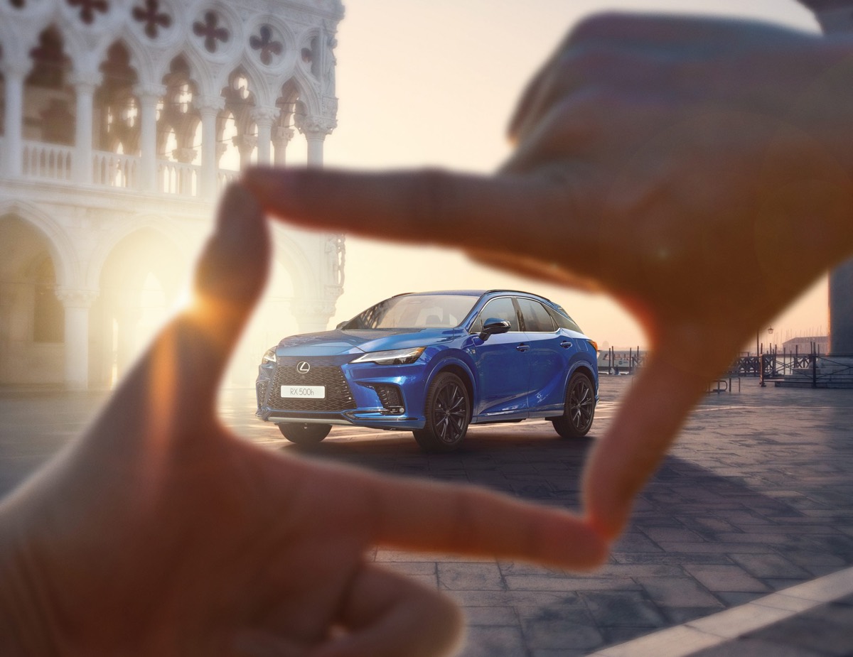 Lexus’ latest RX gets starring role at the Venice International Film Festival