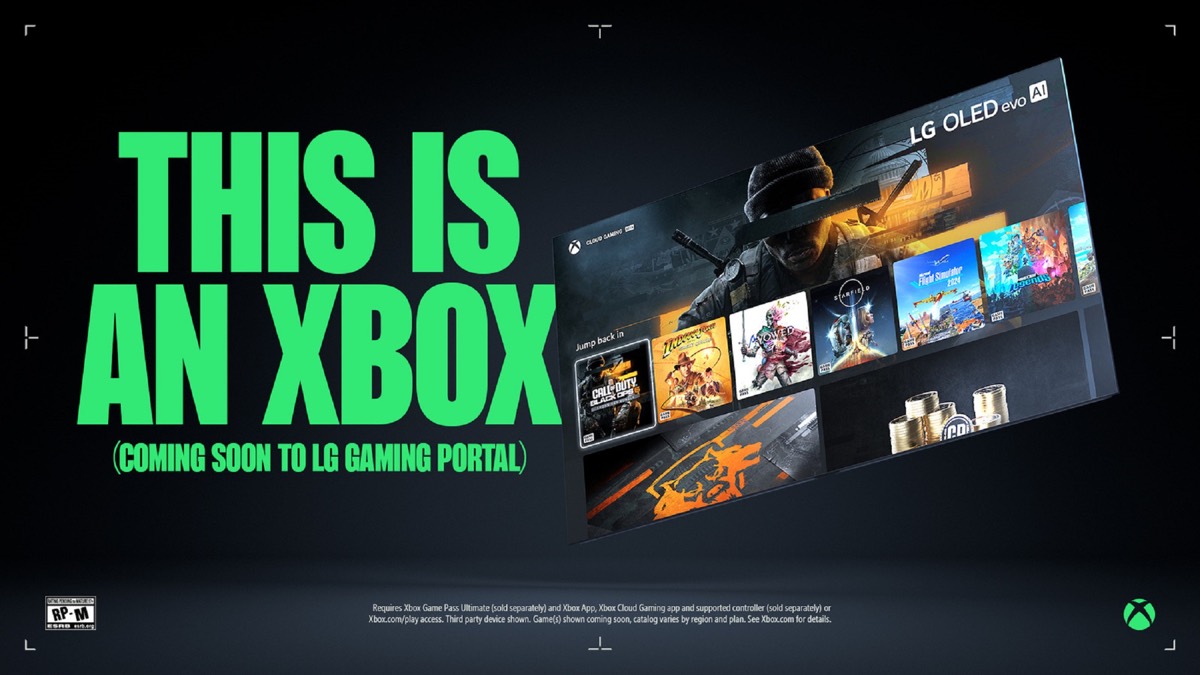 Xbox cloud gaming is coming to LG Smart TVs