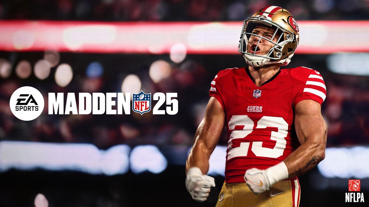 Christian McCaffrey revealed as Madden NFL 25 cover star