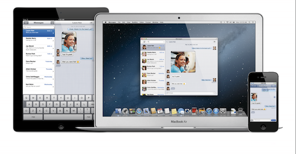 First look: Messages for Mac OS X