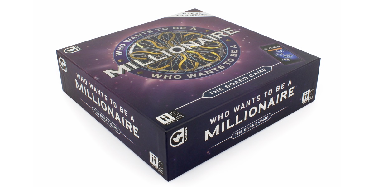 Re-vamped Who Want’s To Be A Millionaire board game now available
