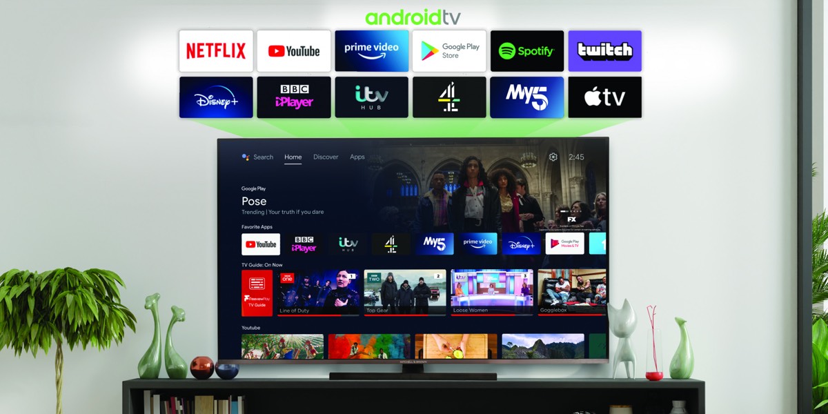 Mitchell & Brown smart tv range to gain Android TV support
