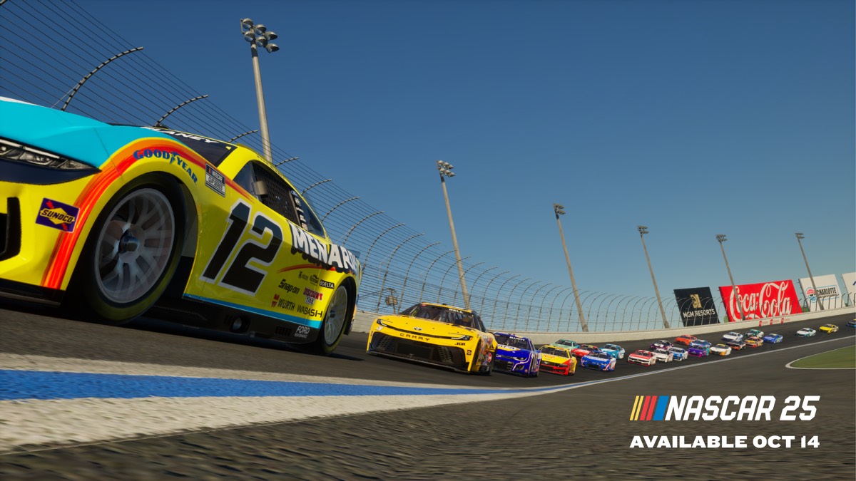 iRacing’s NASCAR 25 gets new gameplay video