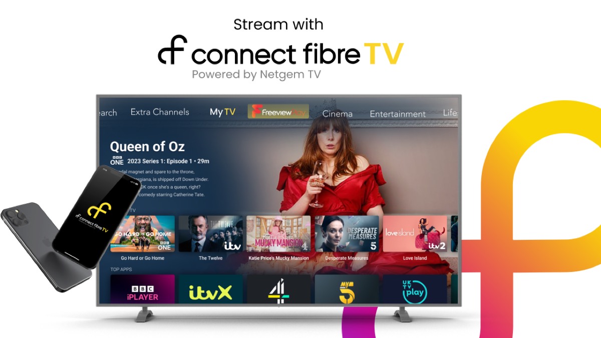 Connect Fibre launches new TV service powered by Netgem