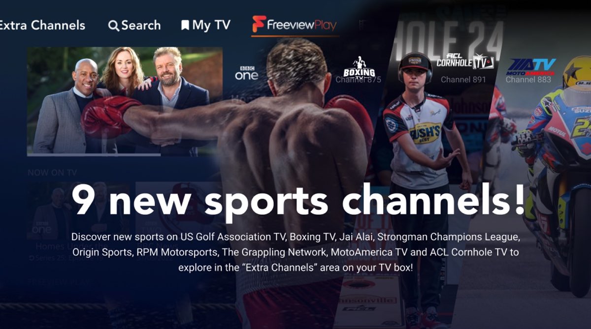 Netgem TV adds nine new sports channels