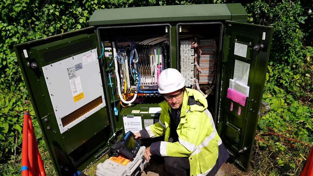 Openreach says new full fibre network technology is allowing more remote communities to be connected
