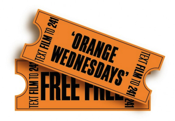 Research shows third of cinema goers take advantage of Orange Wednesdays promotion