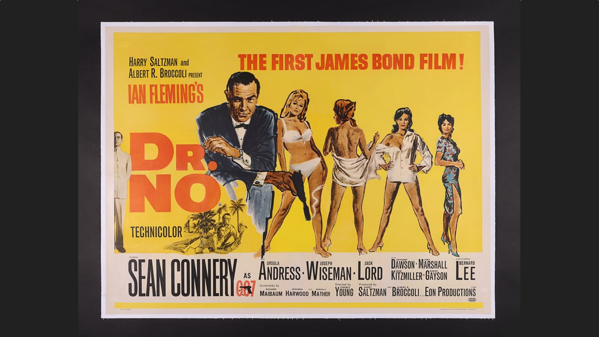 Classic Bond and Hammer movie posters up for sale in latest Propstore auction