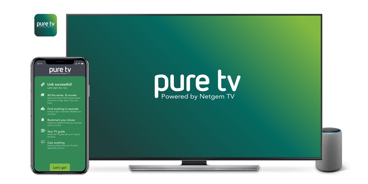 Pure Telecom and Netgem TV announce new TV tie-up