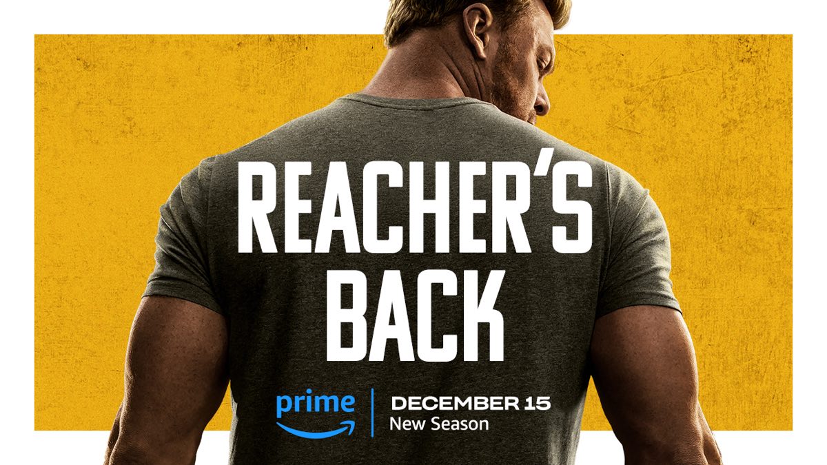 Reacher season two comes to Prime Video next week 
