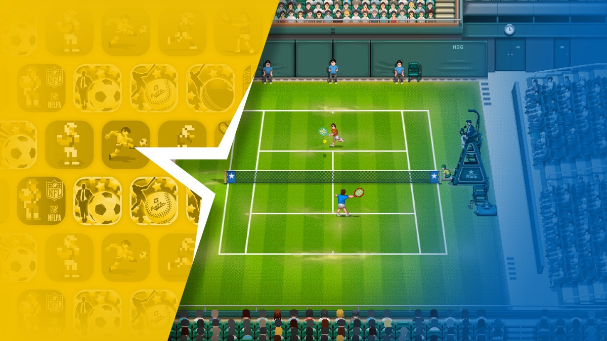 Retro-styled mobile Tennis game hits app stores