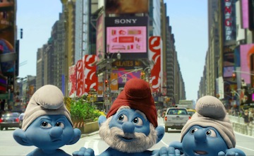Smurfs 3D movie teaser