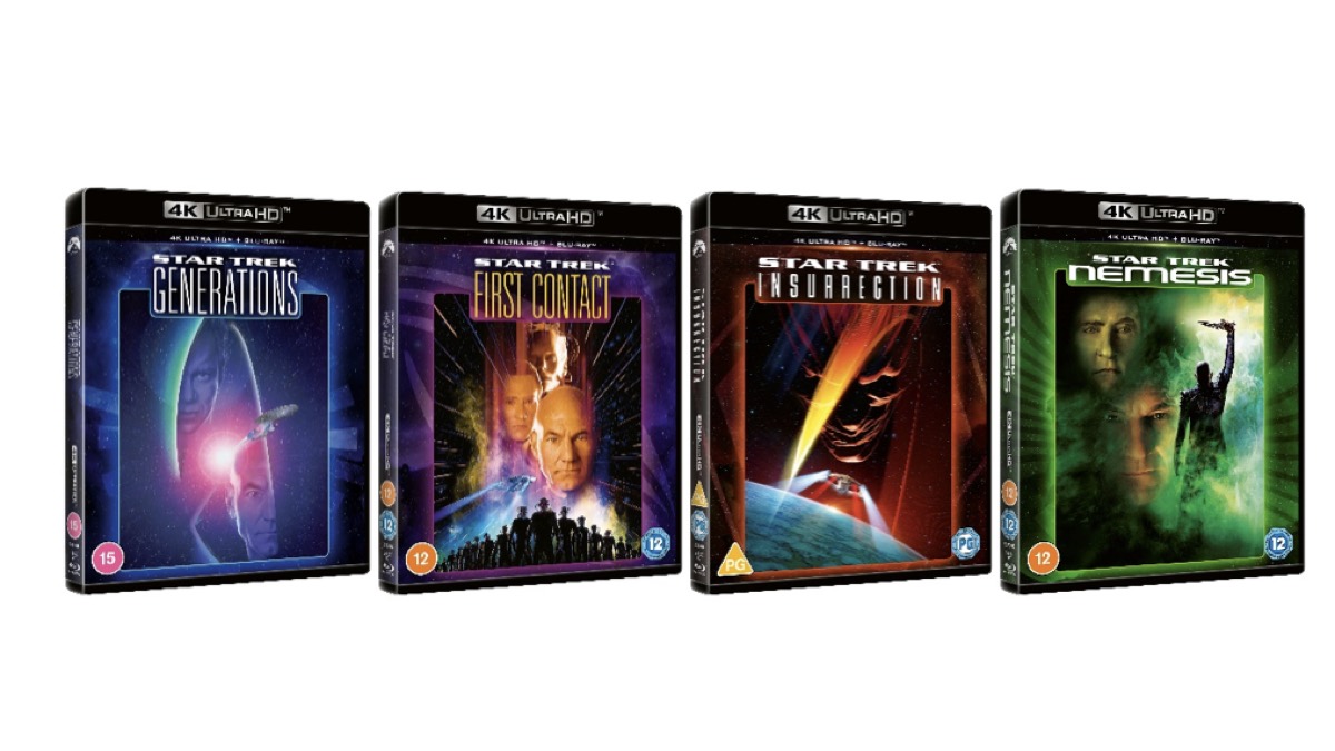 The Star Trek: The Next Generation movies are coming to 4K Ultra-HD Blu-ray