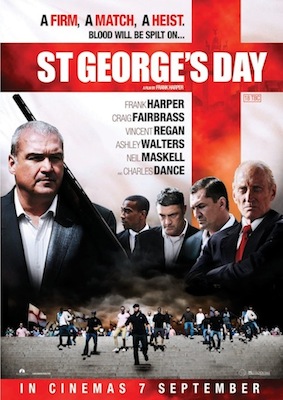 Football themed gangsters in St George’s Day