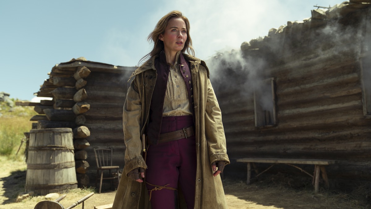 Emily Blunt and Chaske Spencer star in trailer for the BBC and Amazon’s The English