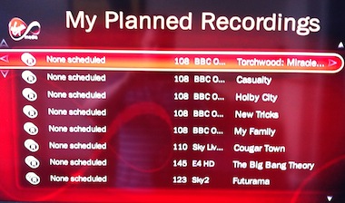 Complaints as Virgin Media’s TiVo fails to record