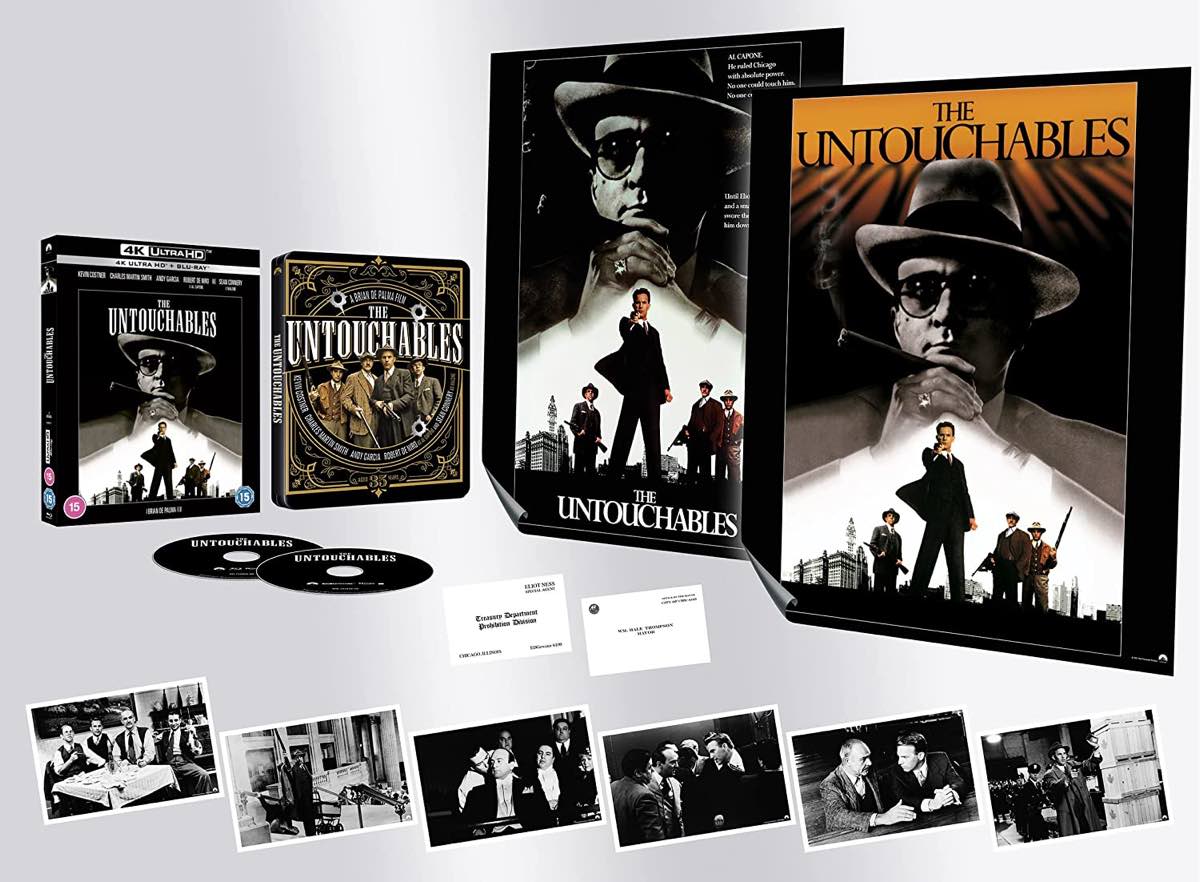 Brian De Palma’s The Untouchables is coming to 4K UHD Blu-ray
