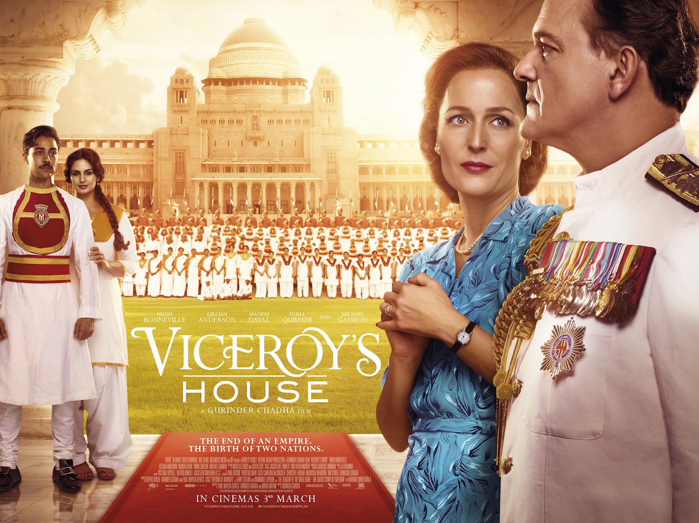 Trailer: Hugh Bonneville, Om Puri, Gillian Anderson and Sir Michael Gambon in Viceroy’s House