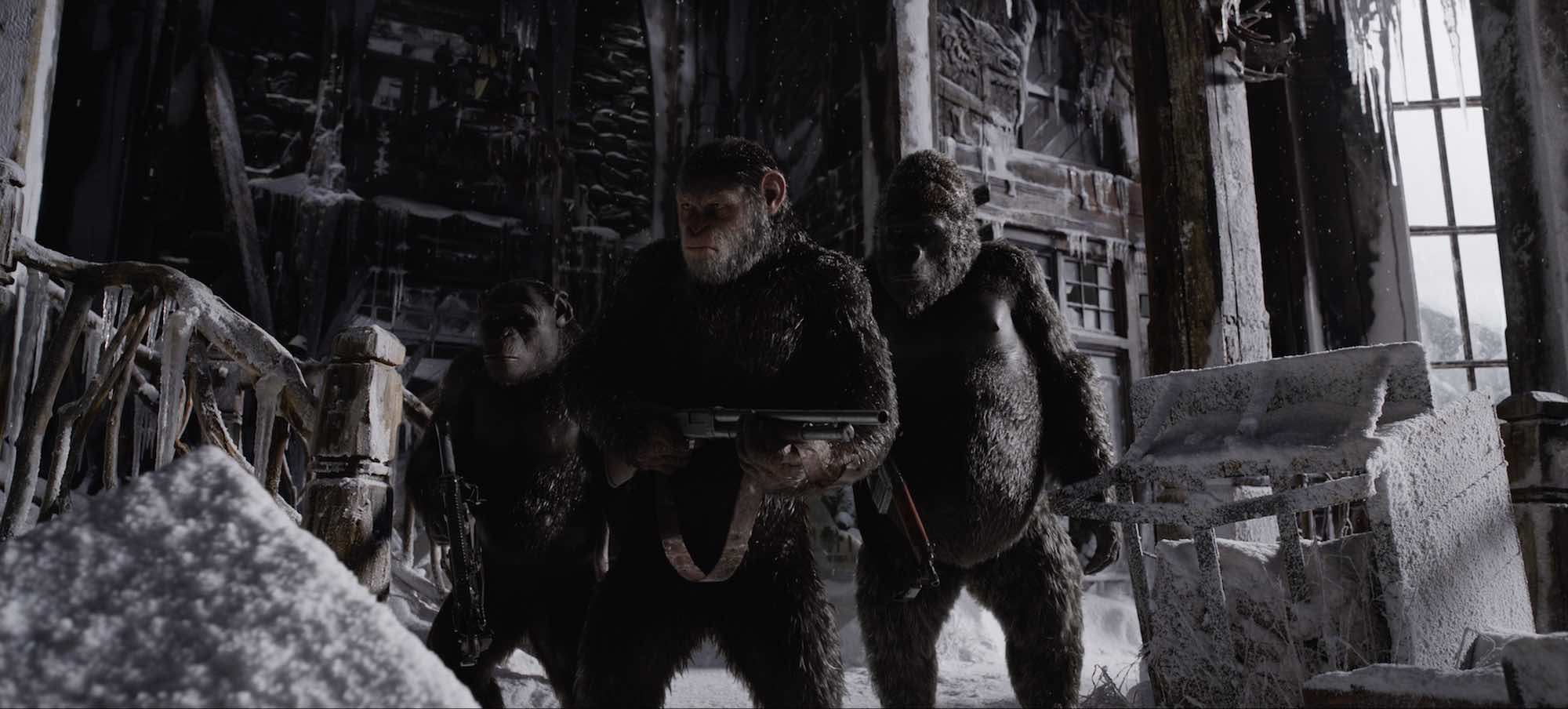 War for the Planet of the Apes – watch an all-new clip