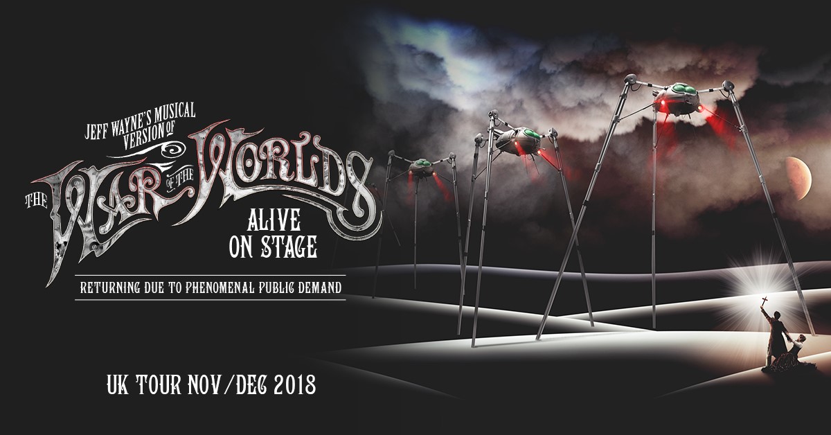 Jason Donovan and Adam Garcia to star in Jeff Wayne’s Musical Version Of The War Of The Worlds tour