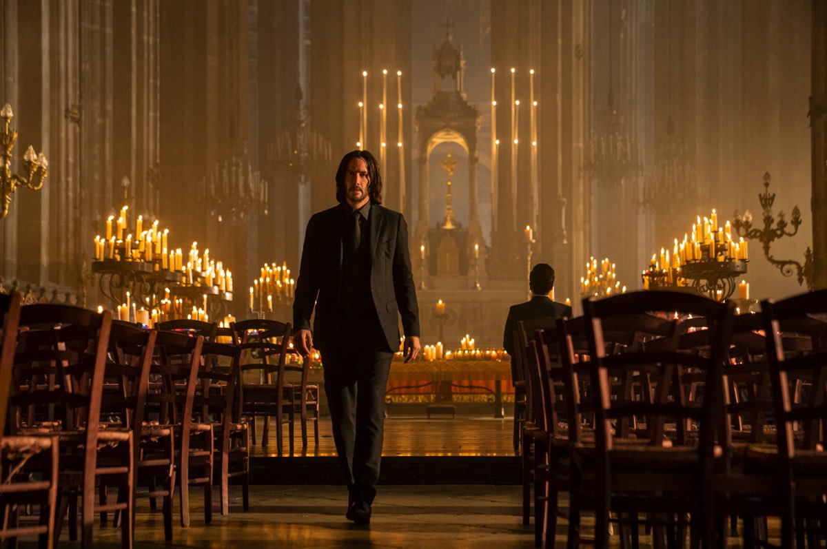 John Wick Chapter 4 is enjoying its third week at Number 1 in the Official Film Chart