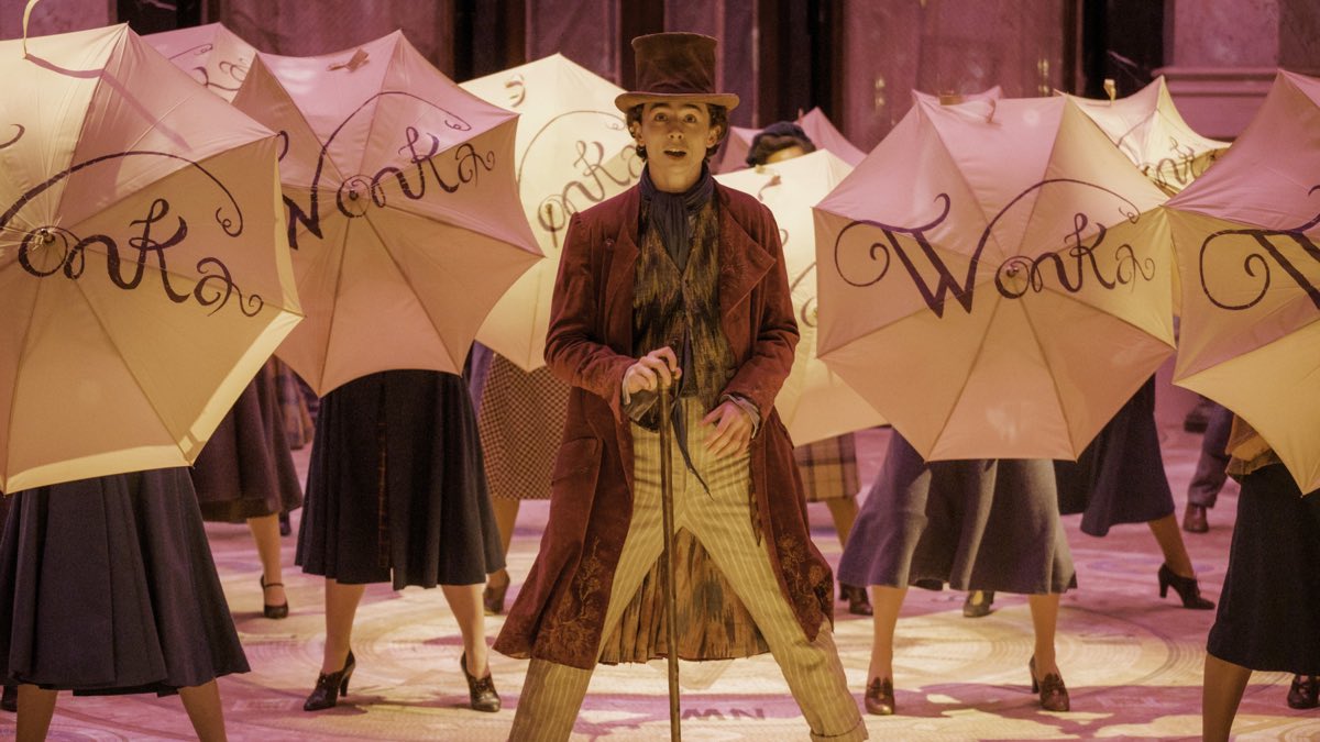 Wonka triumphs over Aquaman in latest UK Official Film Chart