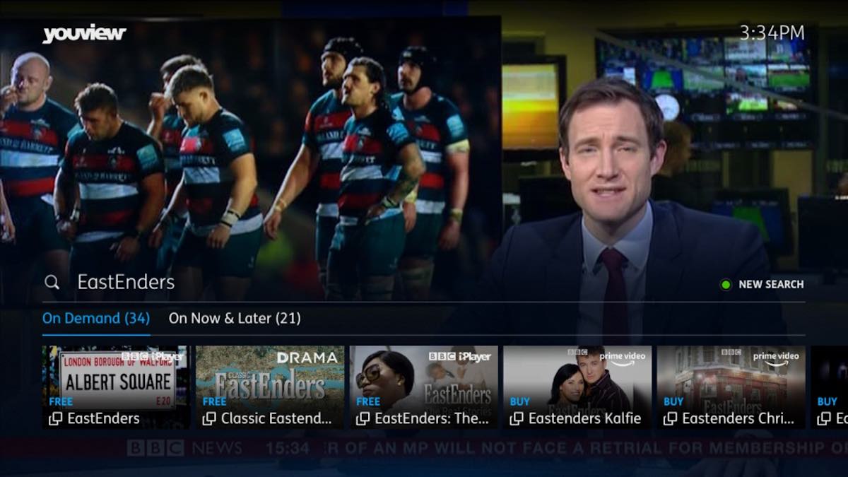 Voice search comes to YouView